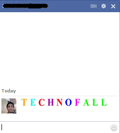 Colorful alphabet and alphabet emoticon for Facebook chat