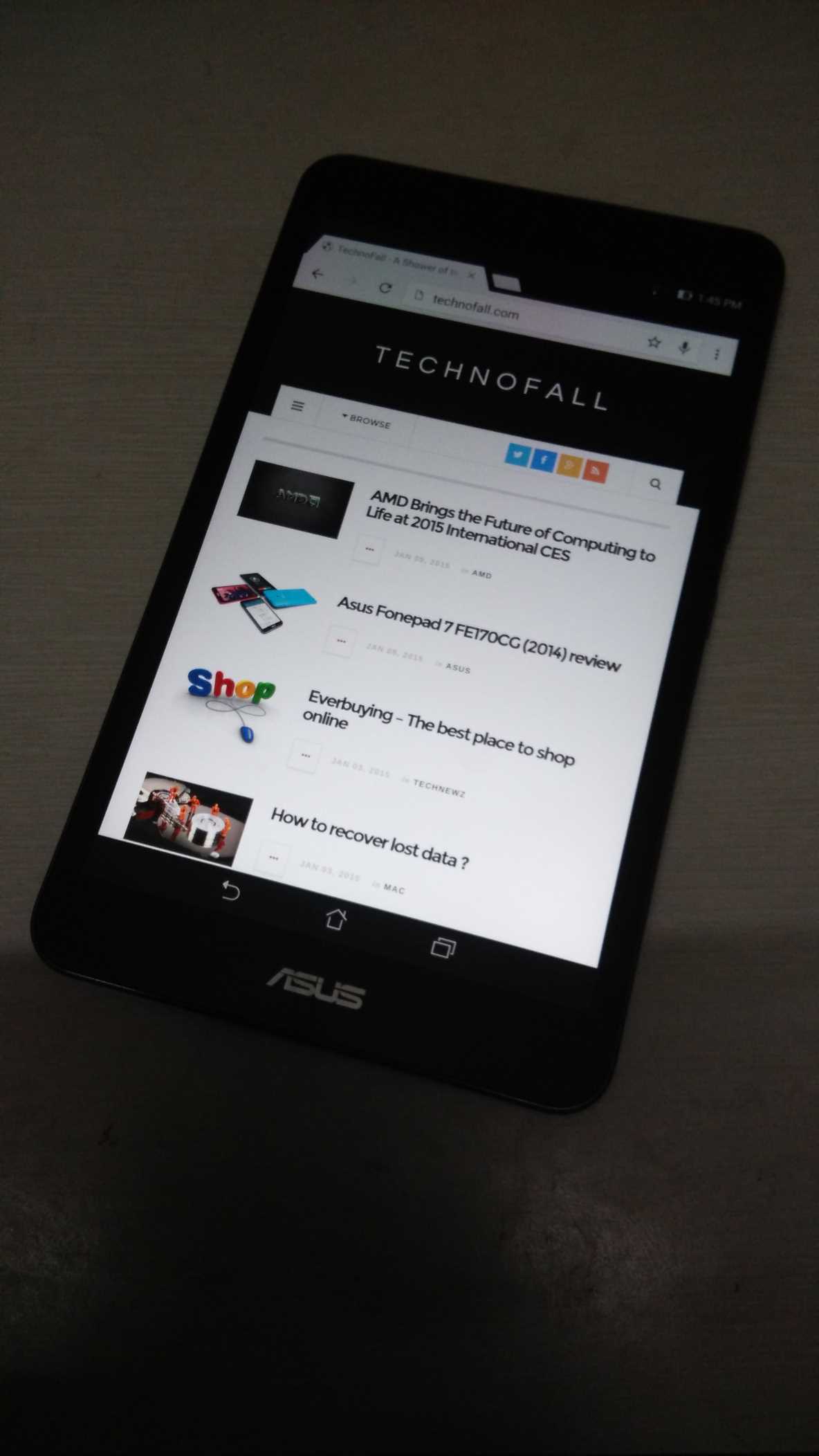 ASUS MeMO Pad 8 ME581CL indepth review TechnoFall