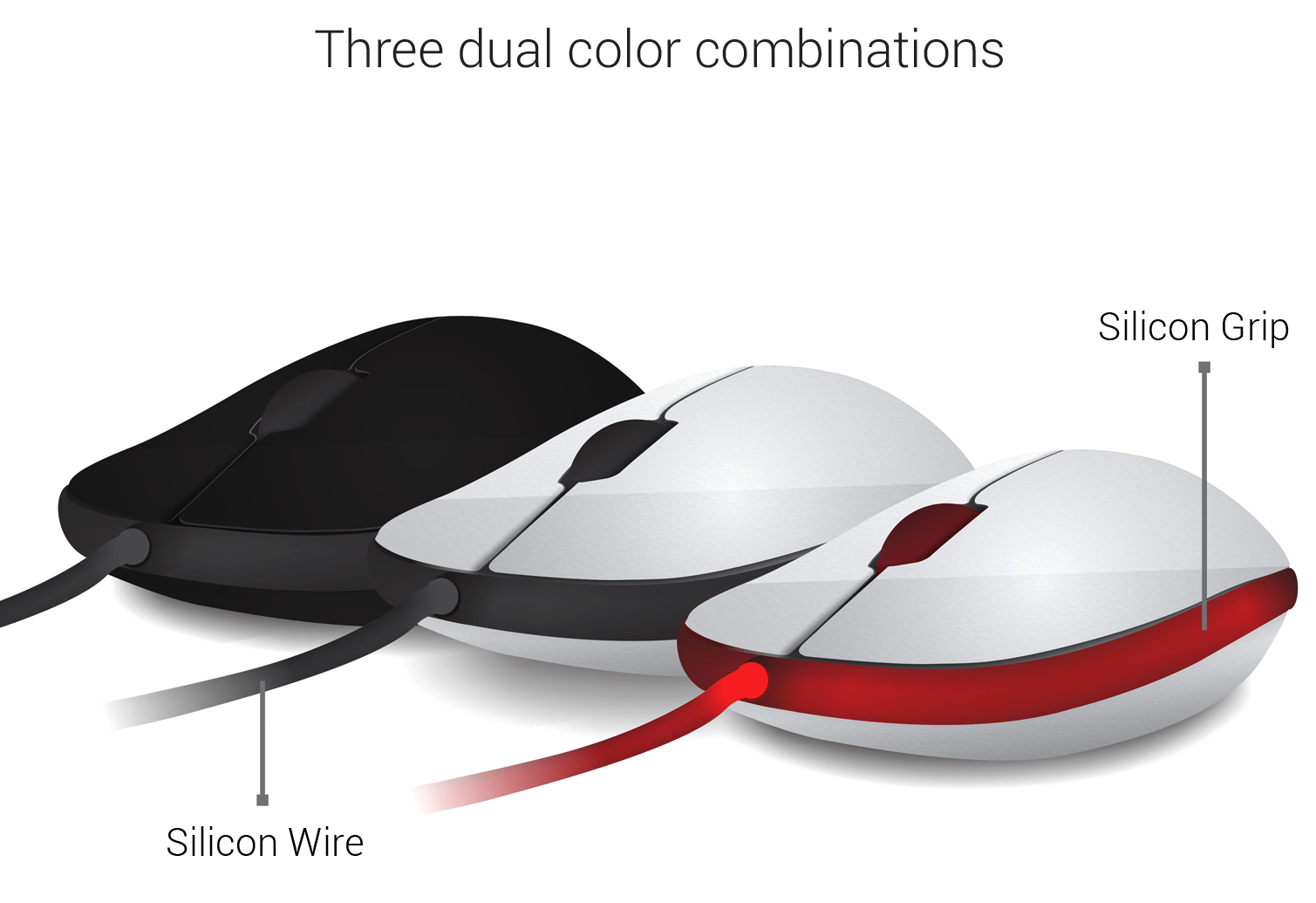 Hanger mouse dual color combination