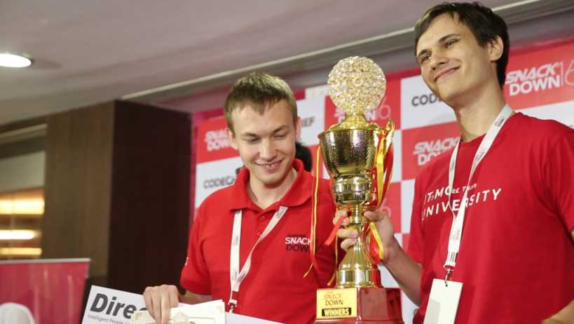 Global Winners-Borys Minaiev and Gennady Korotkevich
