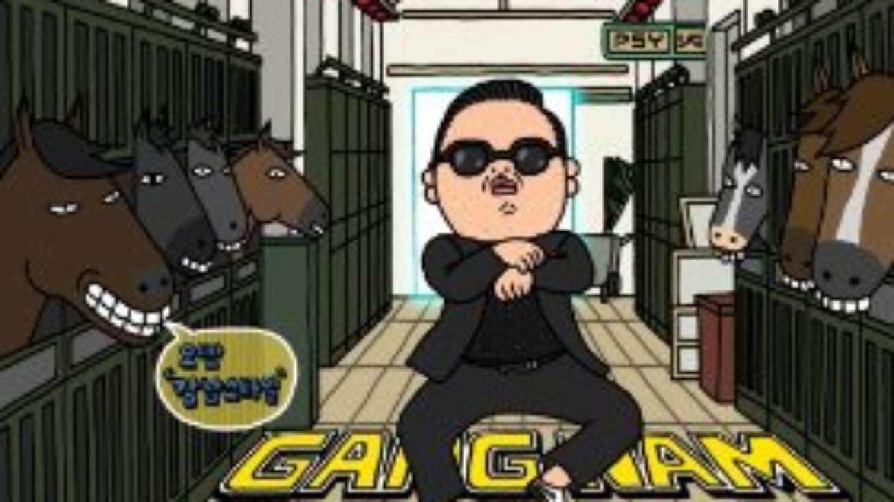 Gangnam style smiley for facebook chat
