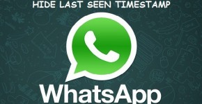 Hide last seen in whatsapp