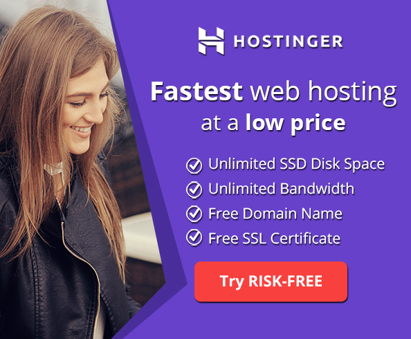 Hostinger single web hosting review and features