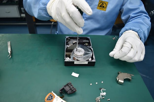 Stellar Data Recovery Lab Process review
