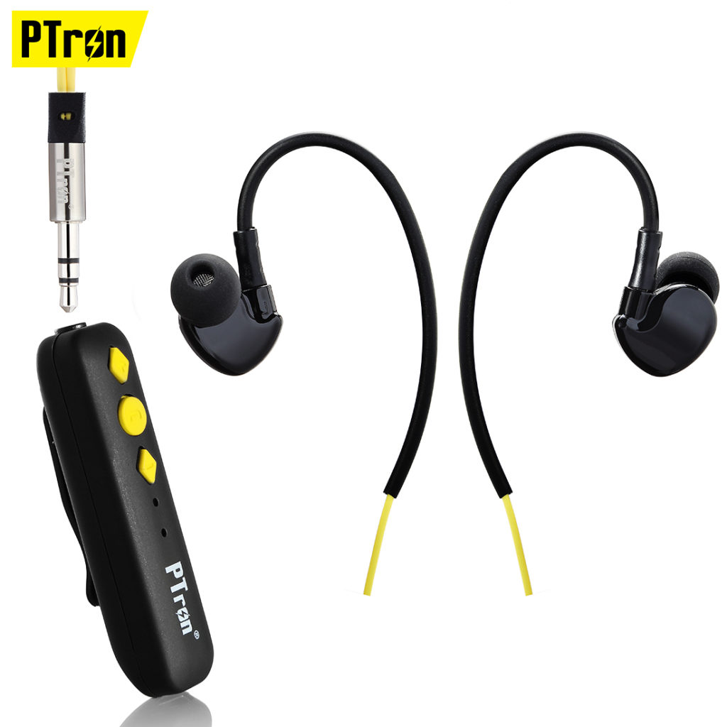 PTron Soundrush bluetooth earphones