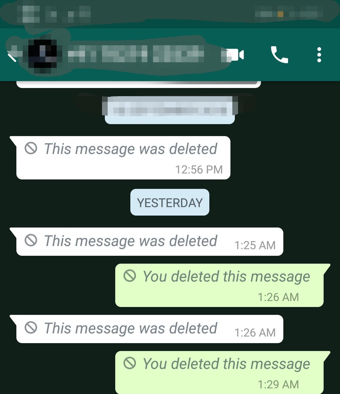 How to read deleted Whatsapp messages