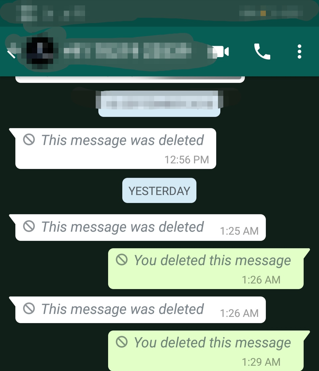 chat whatsapp text message