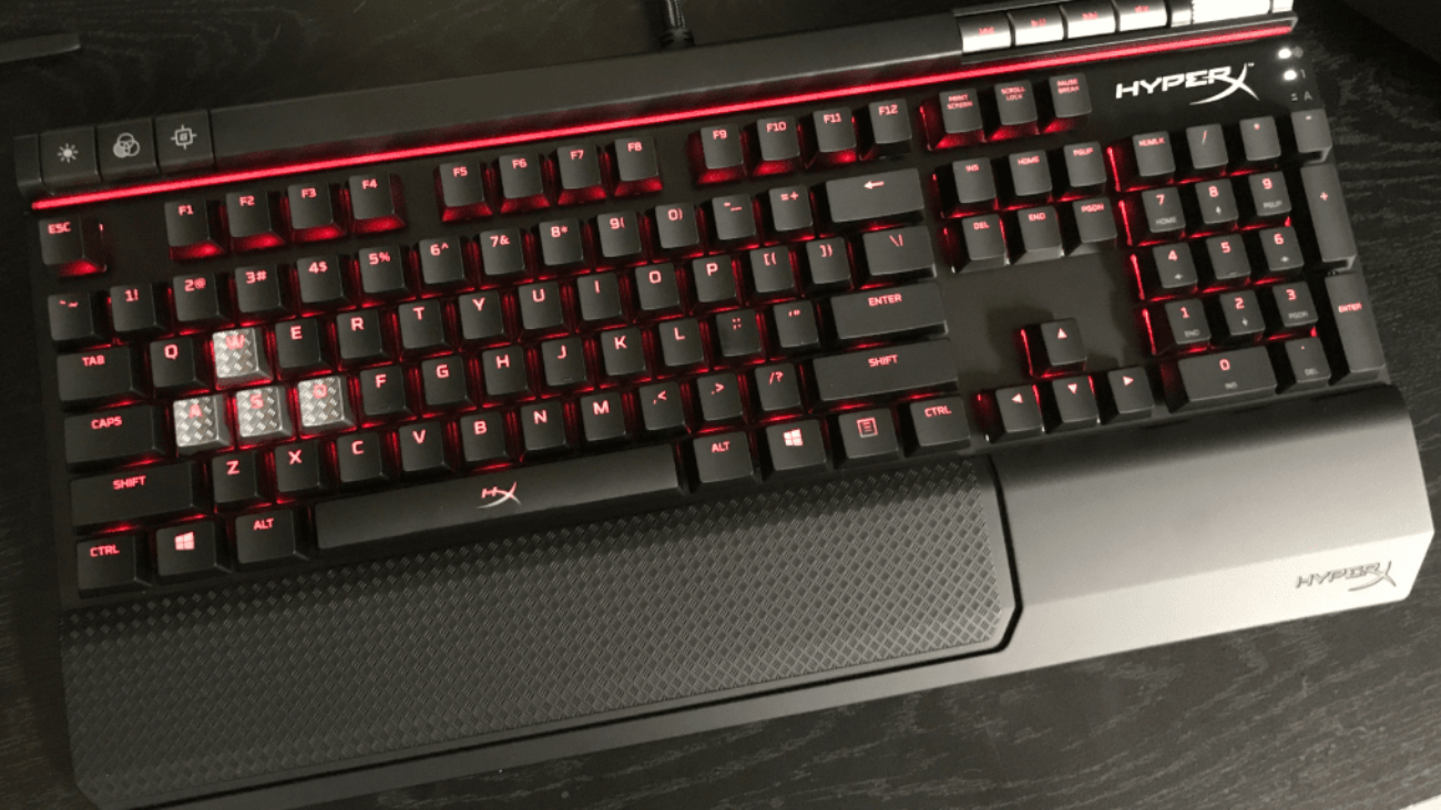 HyperX alloy elite RGB gaming keyboard