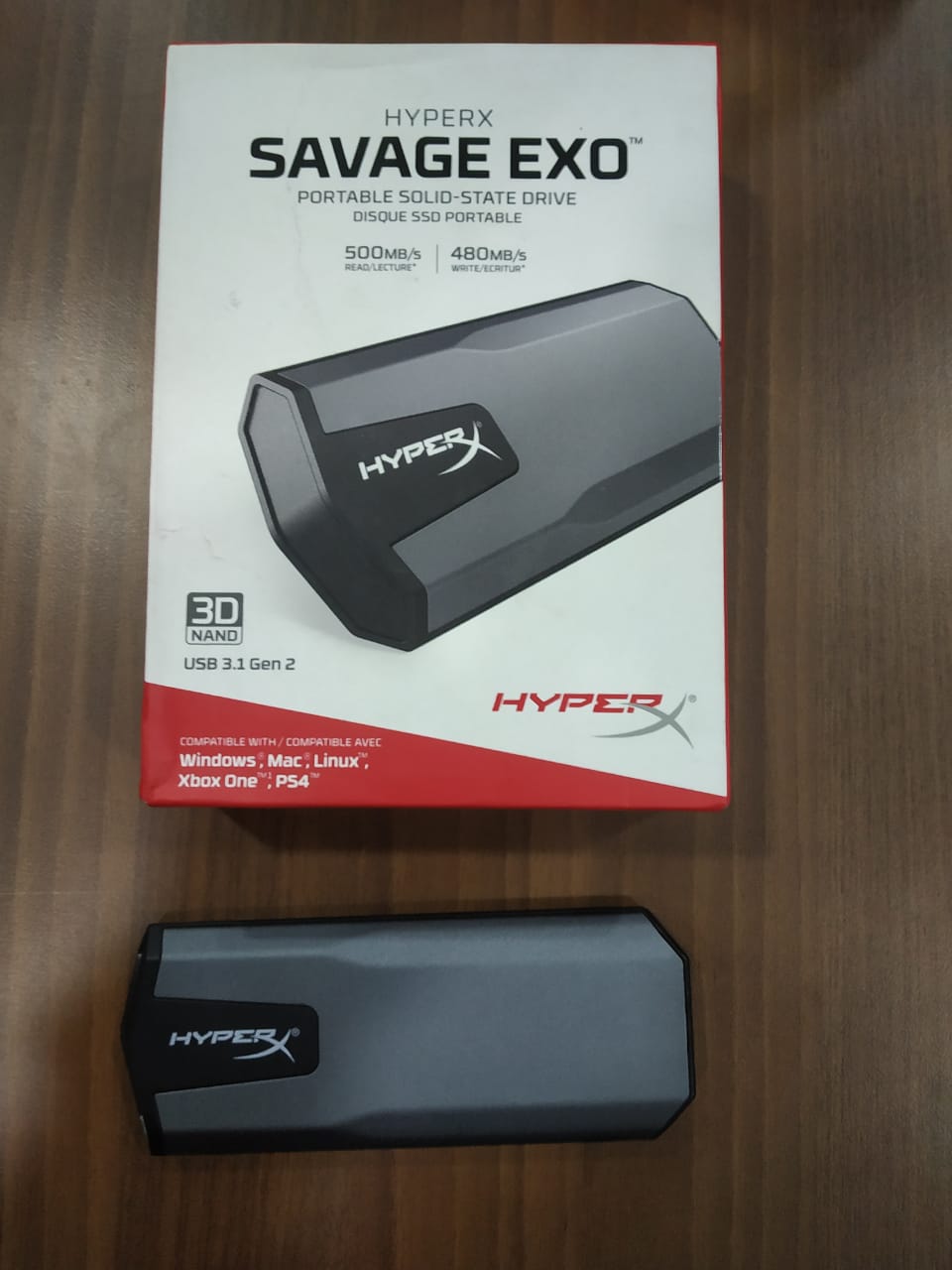 HyperX SAVAGE EXO Solid-State Drive