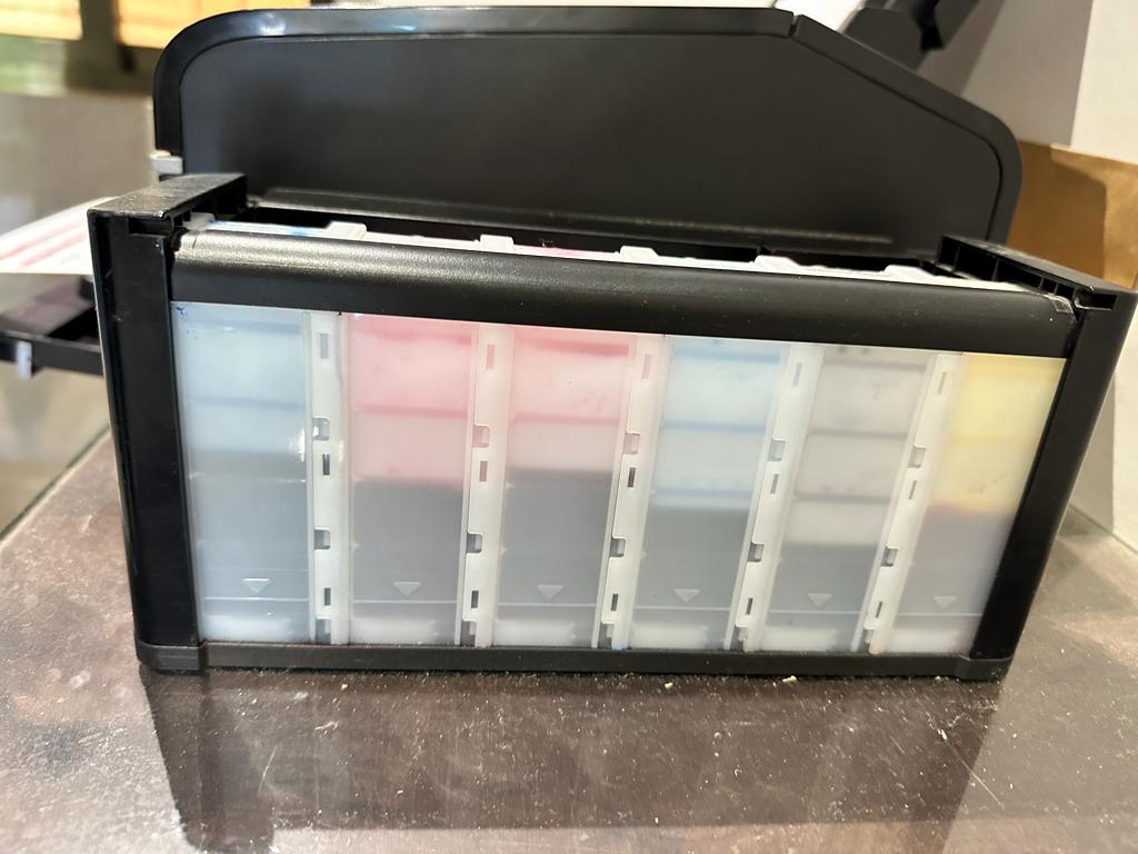 Epson L805 ink levels TechnoFall